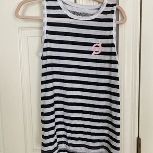 Peloton Striped Muscle Tank - Size M